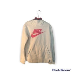 Nike white sweatshirt